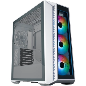 CM MasterBox 520 Mesh MB520-WGNN-S03 ARGB Fanl� Beyaz E-ATX Oyuncu Kasas�