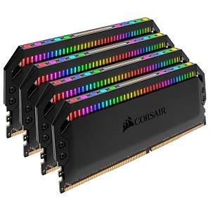Corsair CMT32GX4M4Z3200C16W 32GB (4X8GB) DDR4 3200MHz CL16 Dominator Platinum RGB So�utuculu Beyaz DIMM Bellek