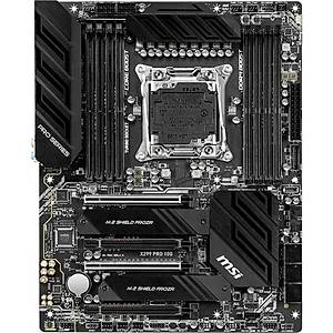 Msi X299-A Pro Soket 2066 DDR4 4200 (OC) 2xM.2 Usb 3.2 Atx Anakart