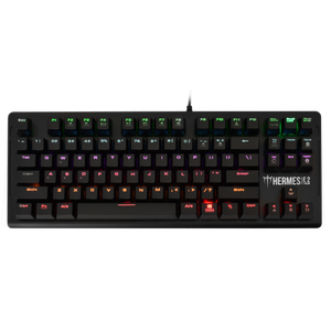 GAMDIAS HERMES-E2 USB Kablolu Mekanik 7 Renk Gaming Klavye
