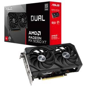 Asus RX 9060 XT Dual DUAL-RX9060XT-8G 128 Bit GDDR6 8 GB Ekran Kart�