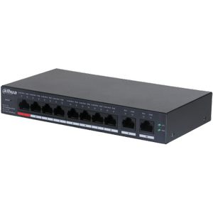 Dahua CS4010-8ET-110 8 Port Megabit 8 Port PoE 110W +2 Port Uplink Cloud Y�netilebilir Switch