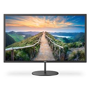 Aoc 31.5 Q32V4 Ips 4MS 75MHZ 1XHDMI 1XDP QHD 2560X1440 Haporl�rt Fl�ckerFree Vesa Siyah Monit�r