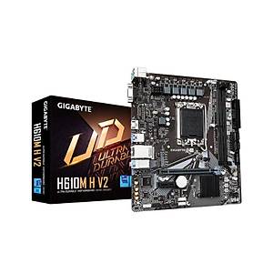 Gigabyte H610M-H-V2 Intel 5600Mhz LGA1700 DDR5 Micro ATX Anakart