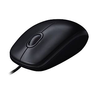 Logitech M100 Optik USB Mouse-Siyah 910-005003