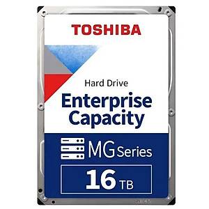Toshiba MG09 16TB MG09ACA16TE 7200R 512M SATA 7/24  G�venlik - Nas HardDisk