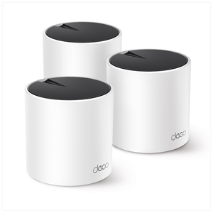 TP-LINK DECO-X55, AX3000, ��l� Mesh, 3000Mbps, Dual Band, WiFi6, 3Port Gigabit Lan, 600m2 �ekim Alan�, Router, Geni� Alan �nternet A�� Sa�lay�c�s�