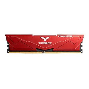 Team T-Force Vulcan Red 16 GB (1x16GB) 6000Mhz DDR5 CL38 Gaming Ram