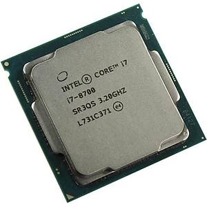 Intel i7-8700 3.20 GHz 12M 1151p-V.2 Tray ��lemci