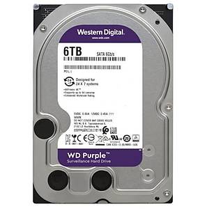 Western Digital Purple 3,5 6TB 128MB 5640RPM WD62Purz HDD & Harddisk