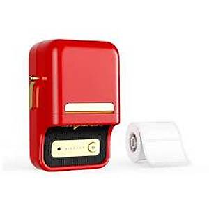NIIMBOT B21S Red Termal Ta��nabilir Bluetooth Etiket Yaz�c�s�