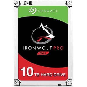 Seagate 10 TB 3.5 Ironwolf Pro Sata3 7200Rpm 256Mb ST10000NT001 Harddisk (Resm� D�st Garant�l�)