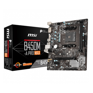 Ms� B450M-A Pro Max AMD AM4 DDR4 Micro ATX Anakart
