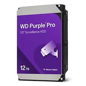 Western Digital Purple Pro 12TB WD122PURP 72000Rpm 256MB 7/24 G�venlik Harddisk