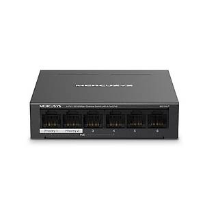 Tp-L�nk Mercusys MS106LP 4 Port 10/100 Masa�st� Sw�tch (Y�netilemez)