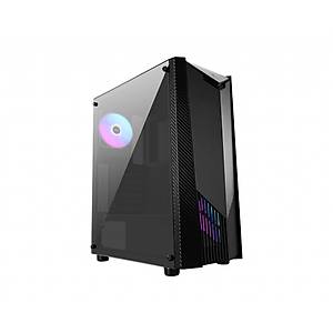 MSI MAG SHIELD 110R Temperli Cam 2x120mm ARGB Fan mATX Gaming Bilgisayar Kasas�