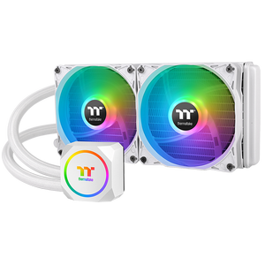 Thermaltake TH240 Beyaz V2 ARGB Led Fanl� 240mm �ntel/AM5 Uyumlu S�v� So�utma Sistemi