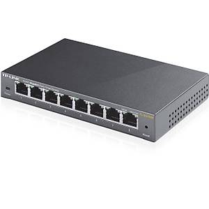 Tp-Link TL-SG108E 8-Port 10/100/1000 Y�netilemez Switch