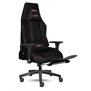 XDrive F�rt�na Profesyonel Oyuncu Koltu�u Siyah Ayak Uzatmal�