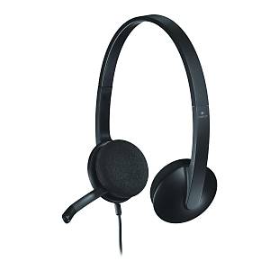 LOGITECH H340 USB G�R�LT� �NLEY�C� M�KROFONLU KABLOLU KULAKLIK-S�YAH A-00044 981-000475