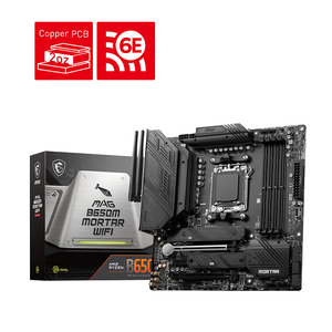 MSI MAG B650M MORTAR Wi-Fi AMD AM5 DDR5 Micro ATX Anakart