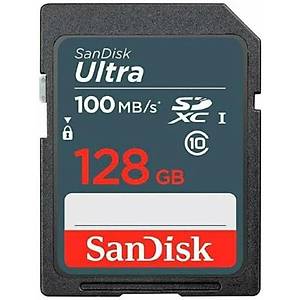 SanDisk Ultra 128GB SDXC 100mb/s SDSDUNR-128G-GN3IN Class 10 U1 SD Haf�za Kart�