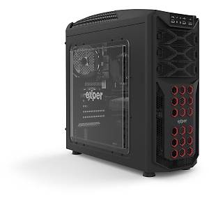 Exper Pc Gaming Flex Xcellerator XC205 ARC H610 i5 13400F 16GB 1Tb M2 Ssd 8Gb Intel ARC A750 650W Freedos Masa�st� Bilgisayar