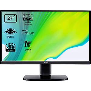 Acer 27 KA272bi 1920x1080 75HZ 1MS IPS Led 1xVGA 1xHDMI Monit�r