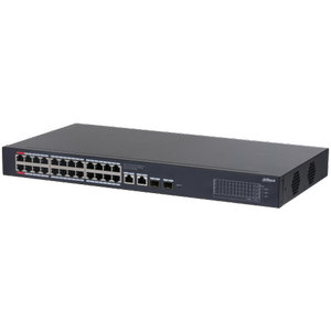 Dahua CS4228-24GT-375 28Port Gigabit 24 Port PoE 375W +2 Port Uplink +2 Port SFP Gigabit Combo Cloud Y�netilebilir Switch
