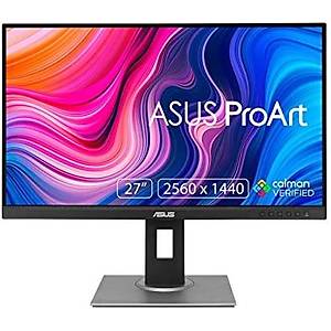 Asus Proart PA278QV 27 2K IPS 2560x1440 5MS DP Mini DP HDMI DVI USB 3.0x4 MM Vesa 3YIL 100% sRGB 709 Calman Sertifikal� Pivot Monit�r