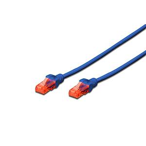 D�g�tus DK-1617-010/B Lszh Cat6 Patch Kablo Mavi 1 Metre