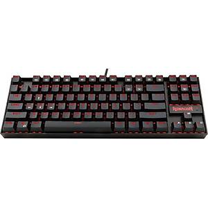 Redragon Kumara I��kl� Red Switch Kablolu Oyuncu Klavyesi