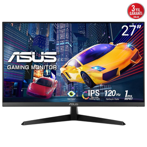 Asus VY279HGR 27 1ms 120Hz Full HD HDMI D-Sub IPS LED Anti Bakteriyel Mavi I��k Filtresi Eye Care Gaming Monit�r