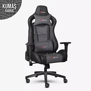 xDrive Akdeniz Kuma� Profesyonel Oyuncu Koltu�u Gri/Siyah