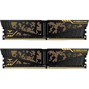 Team T-Force Vulcan 32GB (2x16) TLTYD432G3200HC16FDC01 3200MHz CL16 DDR4 TUF Gaming Alliance Ram