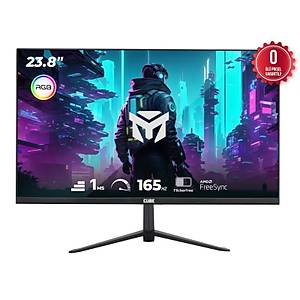 Cube 23.8 �n�  PF-24V165F VA 1ms 165Hz HDMI DP FHD 1920x1080 FreeSync VESA RGB Siyah Gaming Monit�r