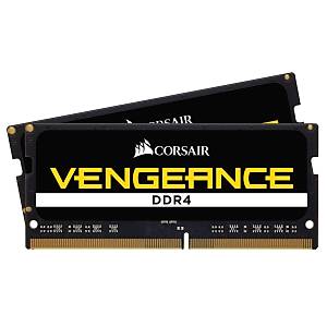Corsair CMSX16GX4M1A2666C18 16GB DDR4 2666MHz CL18 Vengeance Siyah Notebook SODIMM Bellek Ram