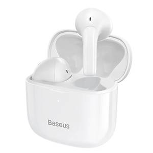 Baseus Bow�e NGTW080002 E3 Beyaz Bluethoot Kulakl�k