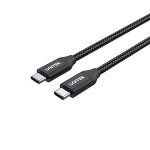 Unitek Type-C to Type-C (100W) 2Mt H�zl� �arj Kablosu (C14059BK)