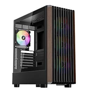 1ST Player WD5 750W 80+ Silver ARGB 4x12cm Fan Siyah ATX Kasa