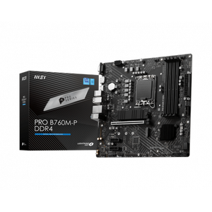 Ms� Pro B760M-P DDR4 5333(OC) DDR4 HDMI DP M.2 ATX 1700p Anakart
