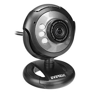 Everest ONTECH - Everest Sc-824 300k Usb Mikrofonlu G�r�� Ledli Webcam Pc Kamera