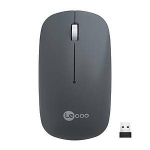 Lenovo Lecoo WS214 Gri Sessiz Kablosuz Mouse