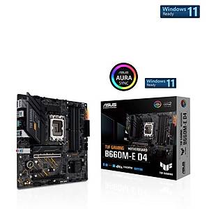 Asus TUF GAMING B660M-E D4 Intel LGA1700 DDR4 Micro ATX Anakart