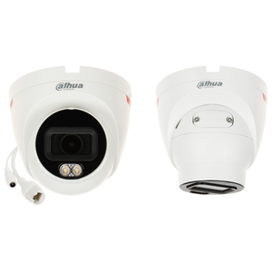 Dahua IPC-HDW2449TL-S-LED-PRO 4Mpix WizColor 2,8mm Lens H265+ 30Mt Gece G�r��� IP67 Dahili Mikrofon PoE Dome IP Kamera