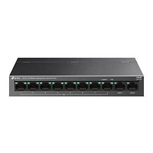 TP-Link LS110P 10Port 10/100 POE Y�netilemez Switch