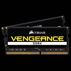 Corsair CMSX32GX4M2A2666C18 16GB (2x16GB) DDR4 2400MHz CL18 Vengeance Siyah Notebook SODIMM Bellek Ram