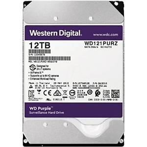 WD Purple 12TB 3.5 SATA3 72000RPM 256MB 7/24 G�venlik Harddisk