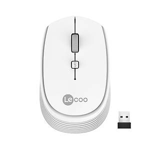 Lenovo Lecoo WS202 Beyaz USB Kablosuz Mouse