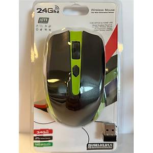 Elba G-211 Ye�il 2.4Ghz Kablosuz Mouse